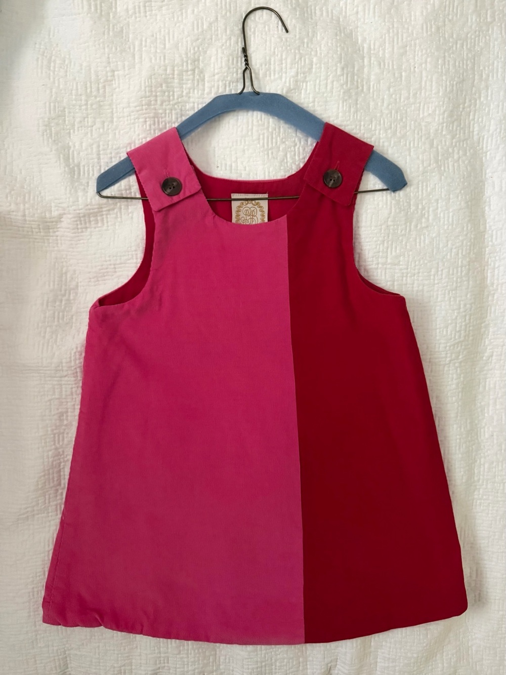 The Beaufort Bonnet Company Two-Tone Pink & red dress